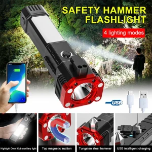 Car Safety Hammer Multifunctional Charging Power Work