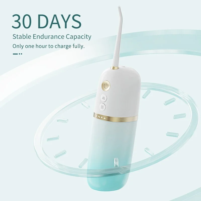 200ml Portable Flosser IPX7 Waterproof Electric Flosser - Image 2