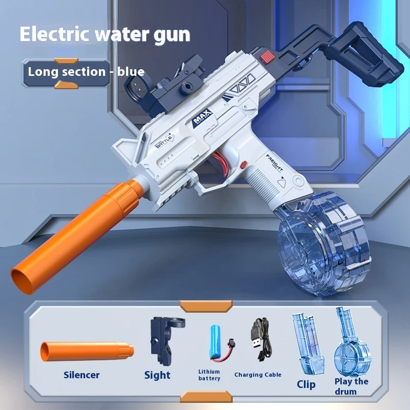Children Automatic UZI Electric Backpack Water - Image 5