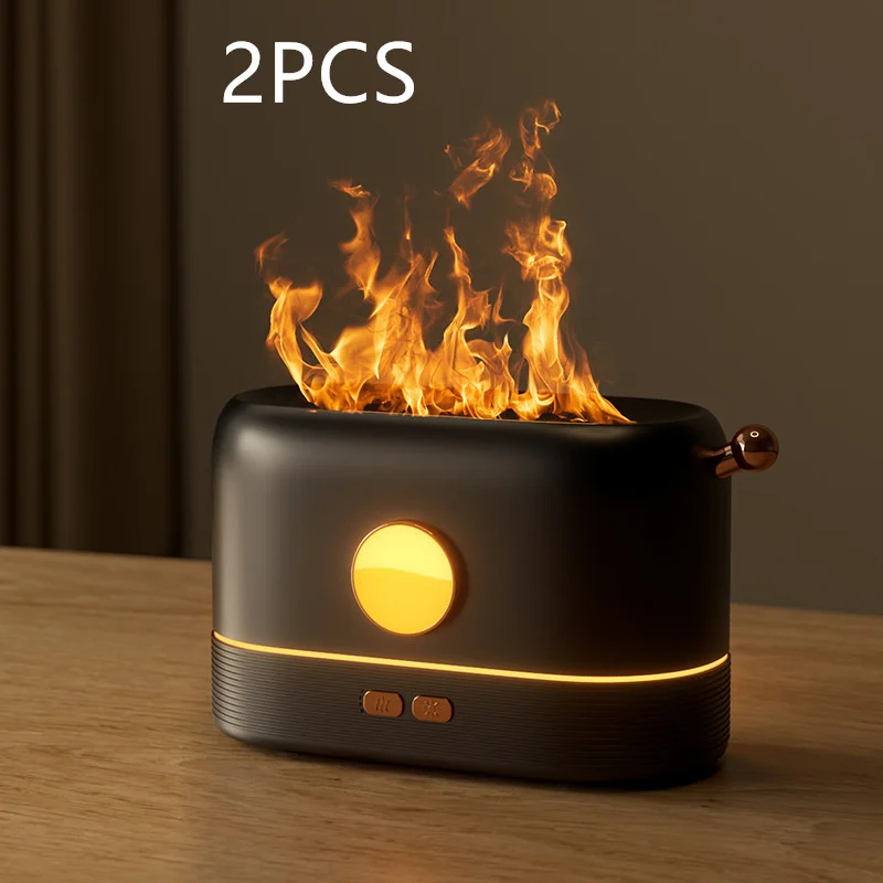Simulation Flame Usb Humidifier Home Desktop Fragrance - Image 9