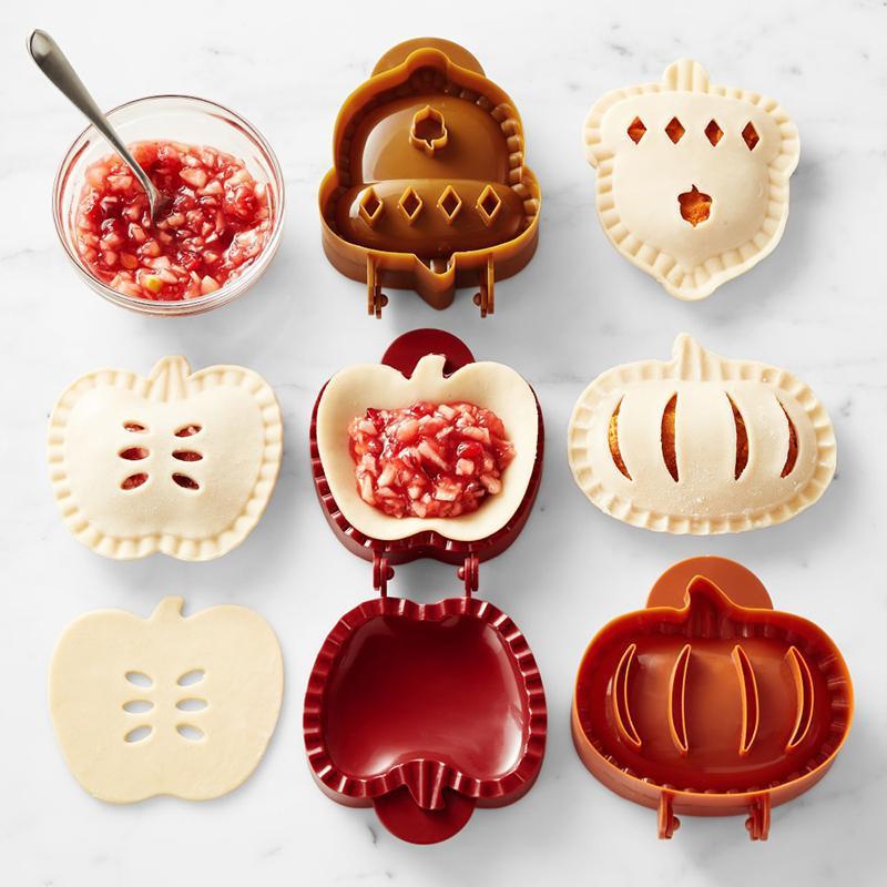 Fall Hand Pie Molds Set of 3 Christmas Baking Kitchen