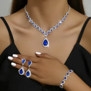 Fashion Jewelry Bridal Jewelry Suit Necklace Ear Stud