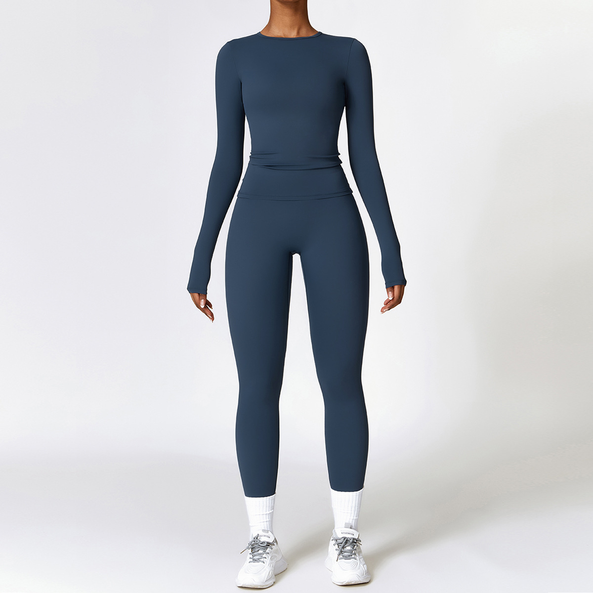 Tight-fitting Brushed Yoga Suit Quick-drying Fitness - Image 5