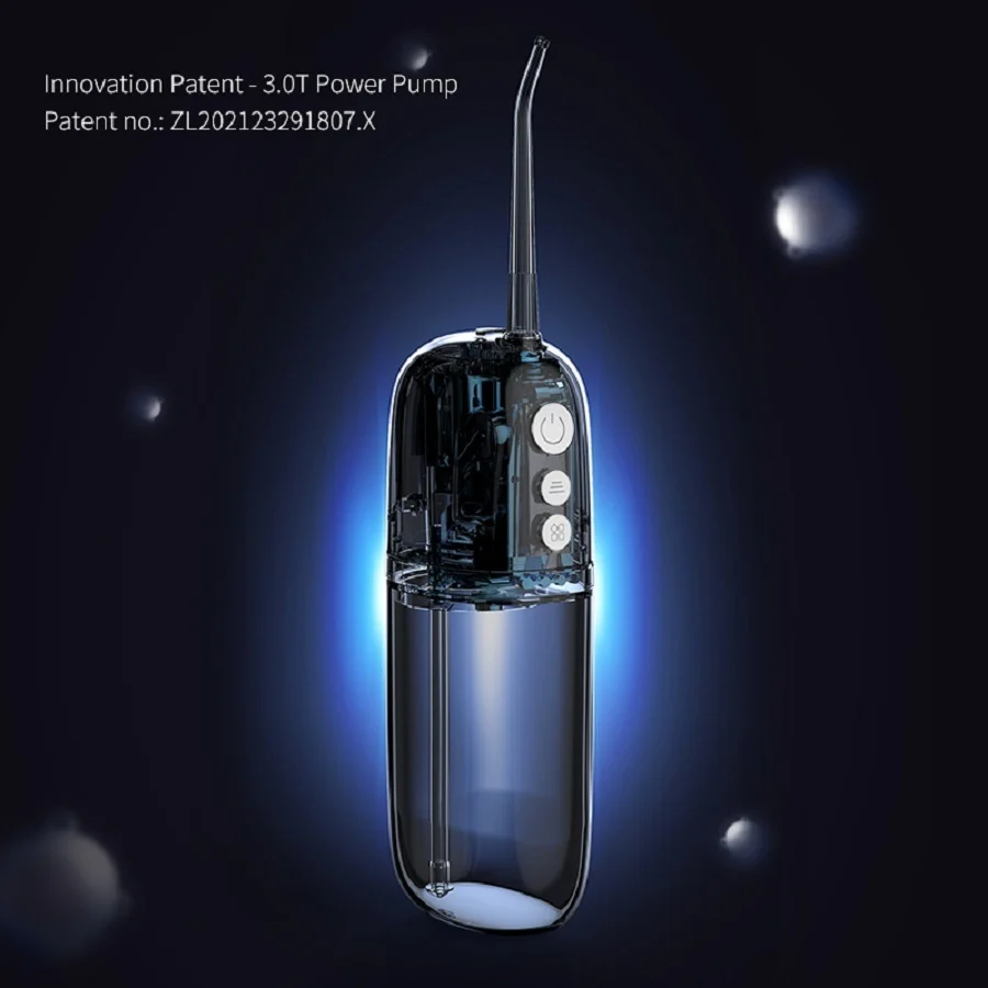 200ml Portable Flosser IPX7 Waterproof Electric Flosser - Image 2