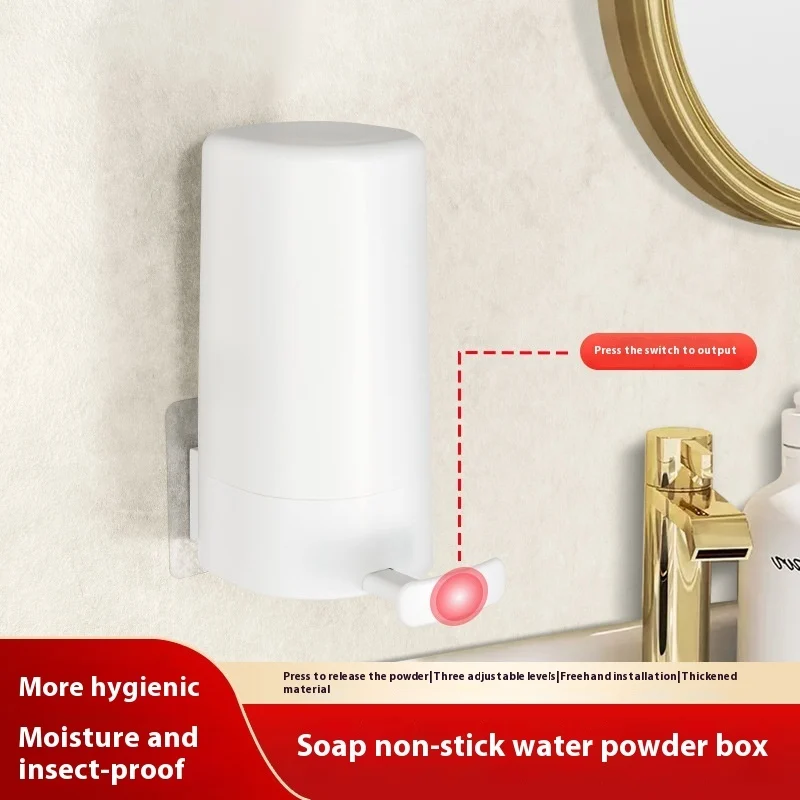Soap Grinder Dispenser Soap Box Wall Mounted Dry - Image 6
