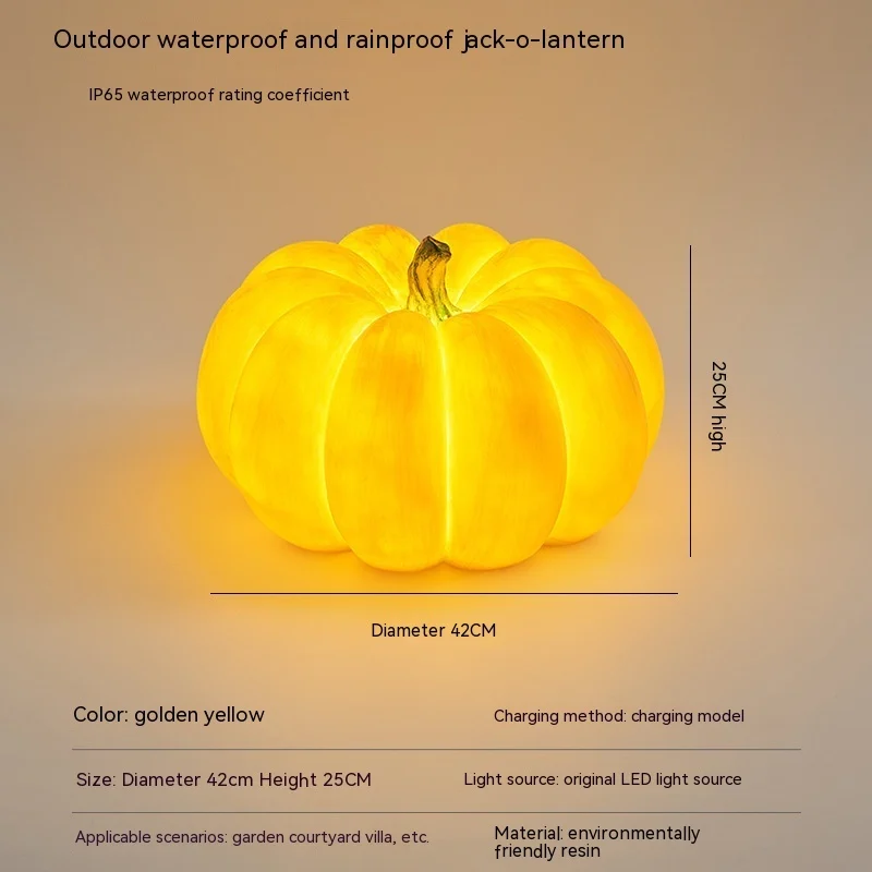 Outdoor Solar Pumpkin Lights Rural Farm Creative - Image 7