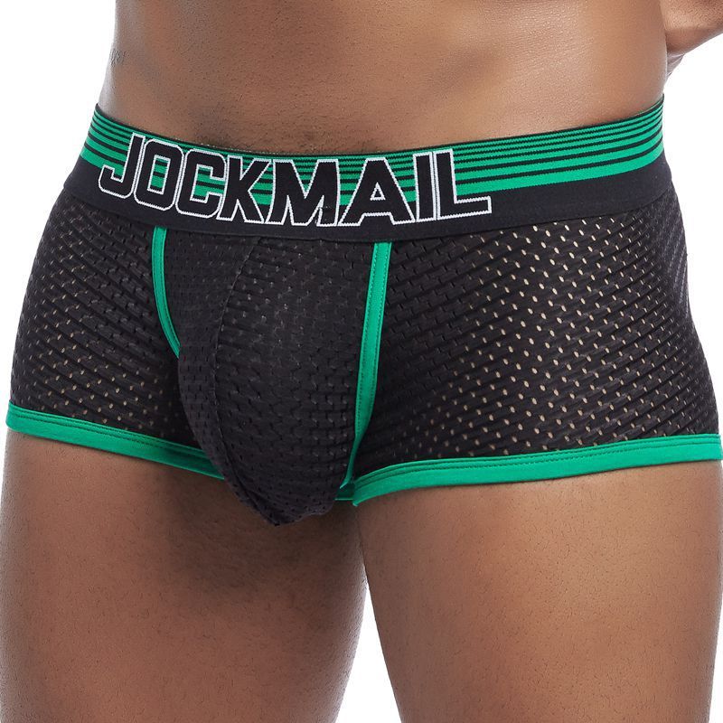 Men Underwear Boxer Breathable Mesh Boxe - Image 2