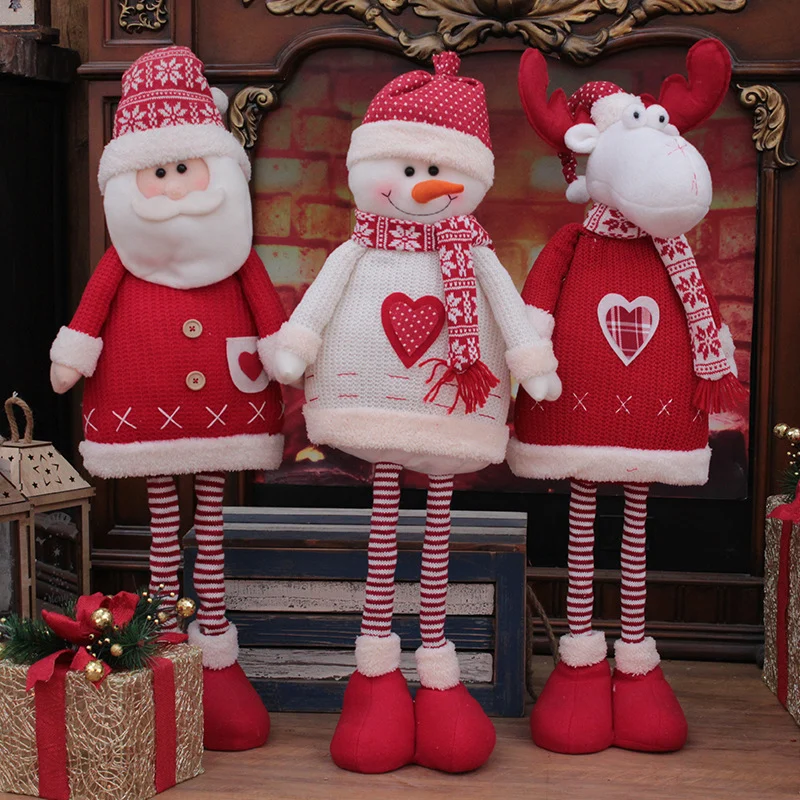 Christmas Decorations for Home Big Santa Claus Doll - Image 3