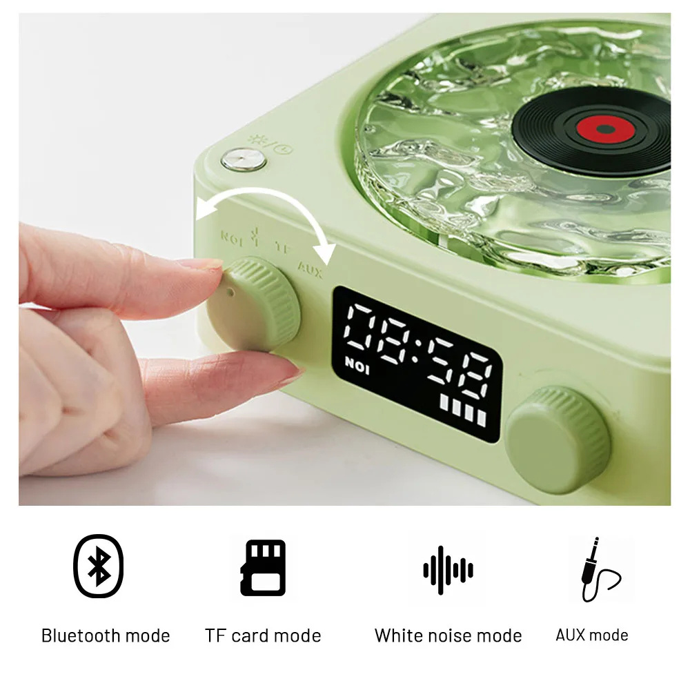 Retro Turntable Speaker Wireless Bluetooth-compatible - Image 5