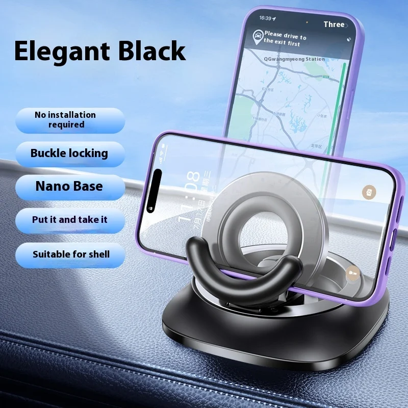 Magnetic Phone Holder with Vacuum Suction Foldable - Image 5