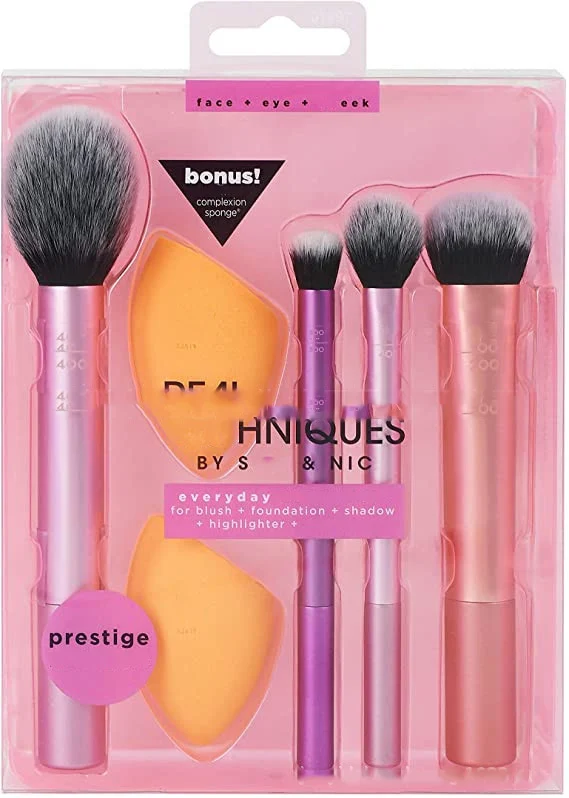 REAL T Makeup Brush Set 5pcs Makeup Brush Makeup Tools - Image 6