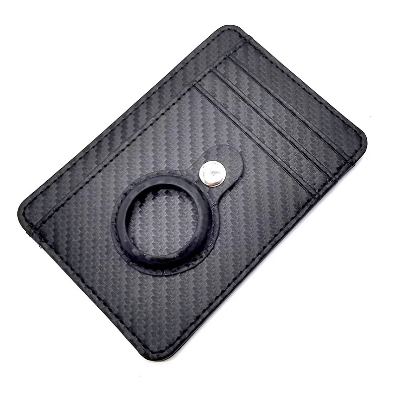 Rfid Card Holder Men Wallets Money Bag Male Black Short - Image 9