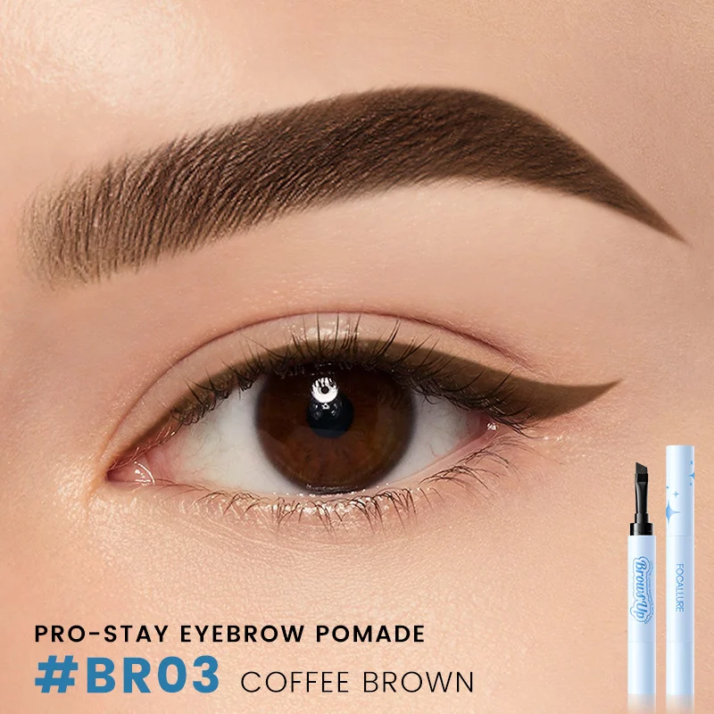2 in 1 3D Eyebrow Gel Cream Eyeliner Pencil 3 Colors - Image 6