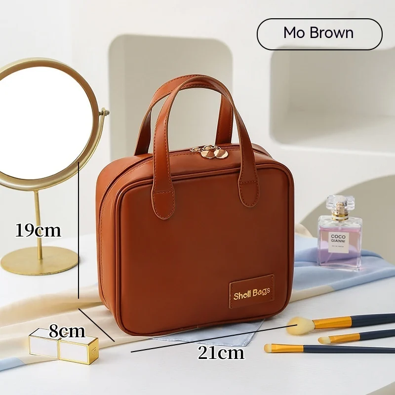 PU Large Capacity Travel Make Up Storage Organizer - Image 7