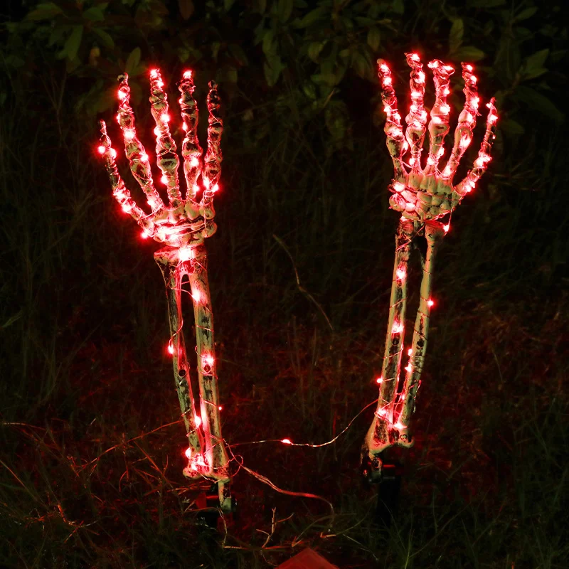 Halloween LED Light Up Skeleton Arm Hand Halloween - Image 5