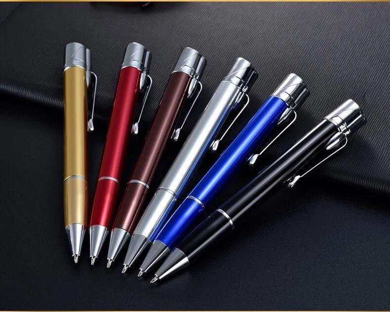 Creative Metal Signature Pen Lighter Windproof Gas - Image 5