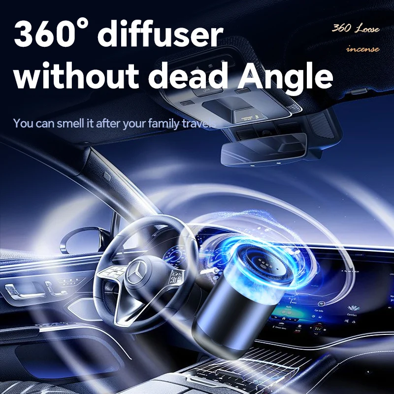 Car Aromatherapy Diffuser Cloud Mist Air Freshener Auto - Image 5