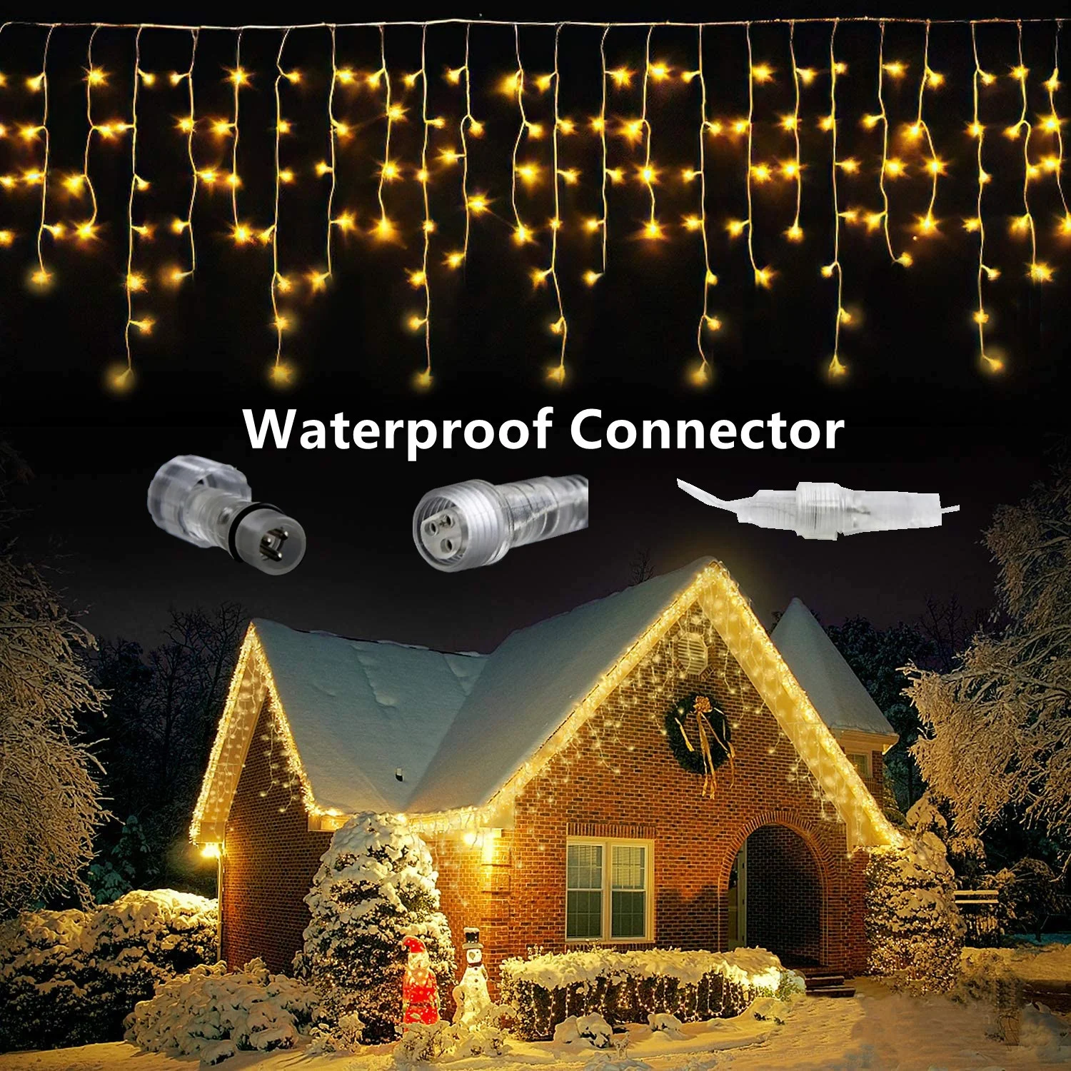 Remote Control Christmas Holiday Lights String - Image 3