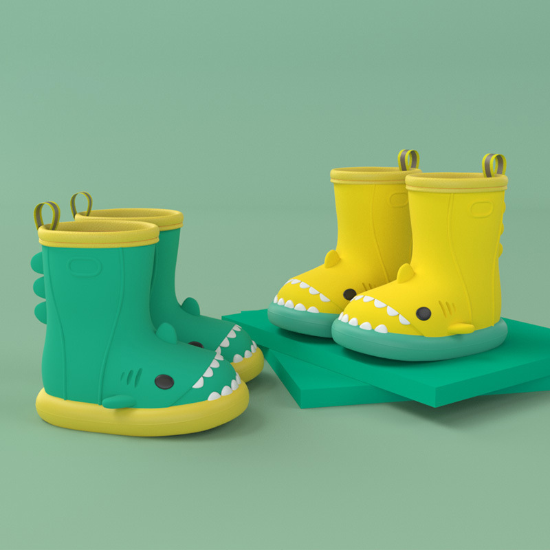 Shark Shoes Kids Rain Boots - Image 2