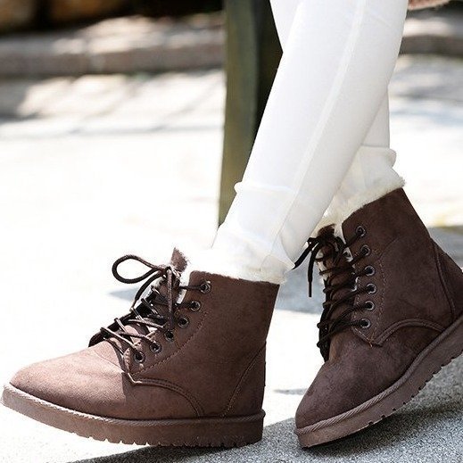 Snow Boot for Women Winter Shoes Heels Winter Boots - Image 4