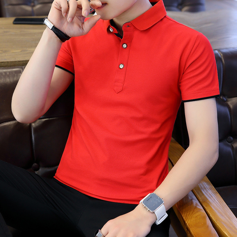 Polo Shirt for Men Casual Short Sleeve Polo Shirts - Image 6