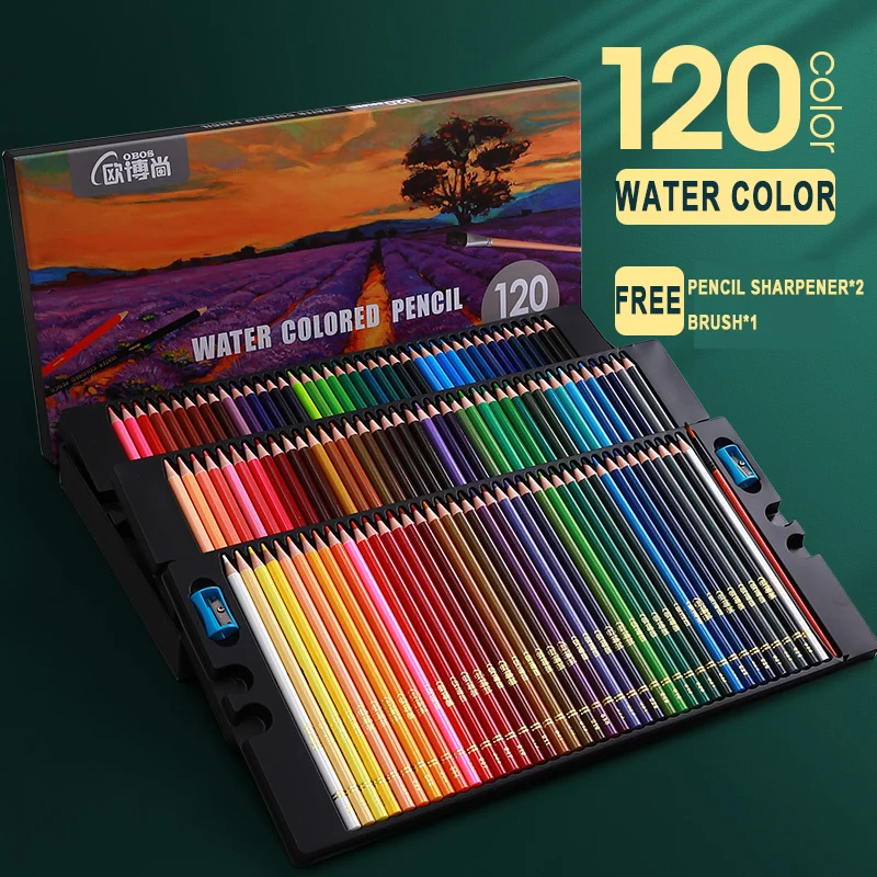 Hand Drawn Drawing Sketch Water-soluble Color Pencil - Image 9