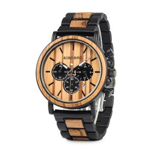 BOBO BIRD Wooden Men Watches Relogio Masculino Top