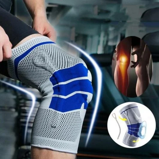 Sports Running Fitness Protection Knee Pads Brace Strap - Image 4
