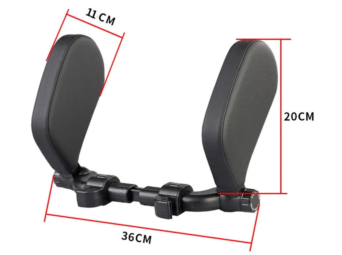 Car Headrest Pillow Sleep Adjustable Side Car Soft - Image 6
