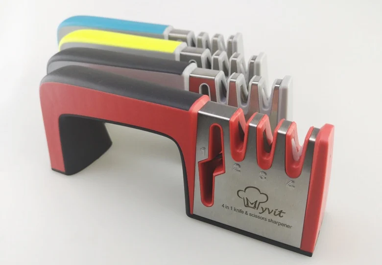 A Four-in-one Family Uses A Sharpener to Sharpen A - Image 5
