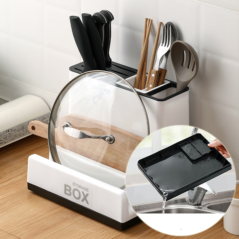 Tableware Storage Holders Kitchen Knife Plastic