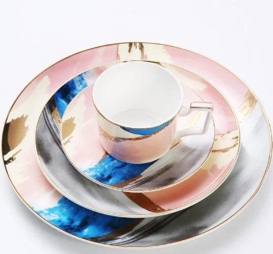 Watercolor Dessert Plates - Image 4