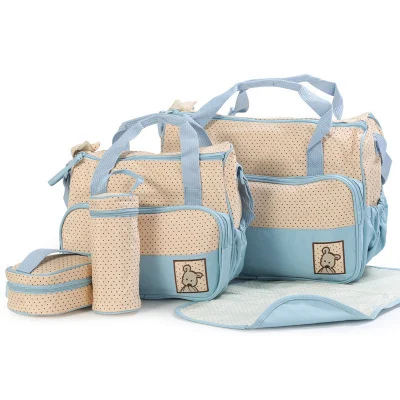 Baby Diaper Bag Suits for Mom Baby Bottle Holder Mother - Image 5