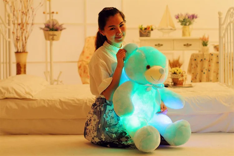 Creative Light Up LED Teddy Bear Stuffed Animals Plush - Image 8