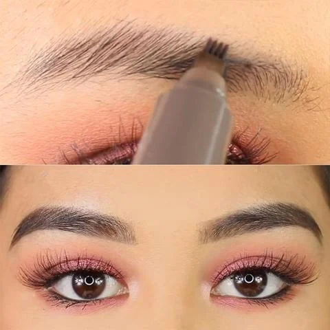 Waterproof Natural Eyebrow Pen Four-claw Eye Brow Tint - Image 8
