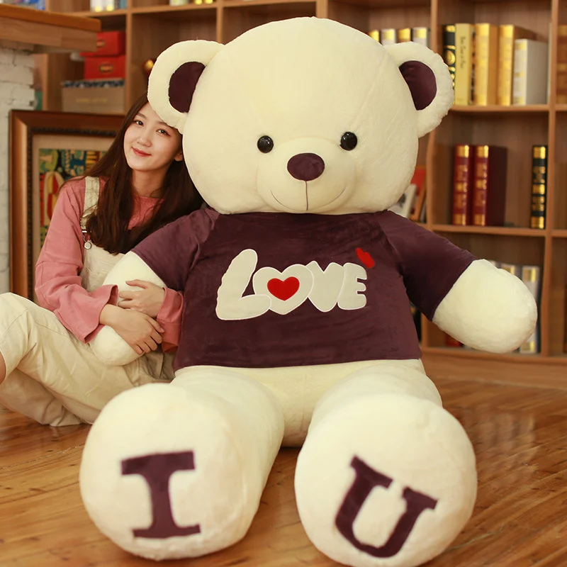 Heart Bear Pillow Plush Toy Valentine's Day Gift - Image 7