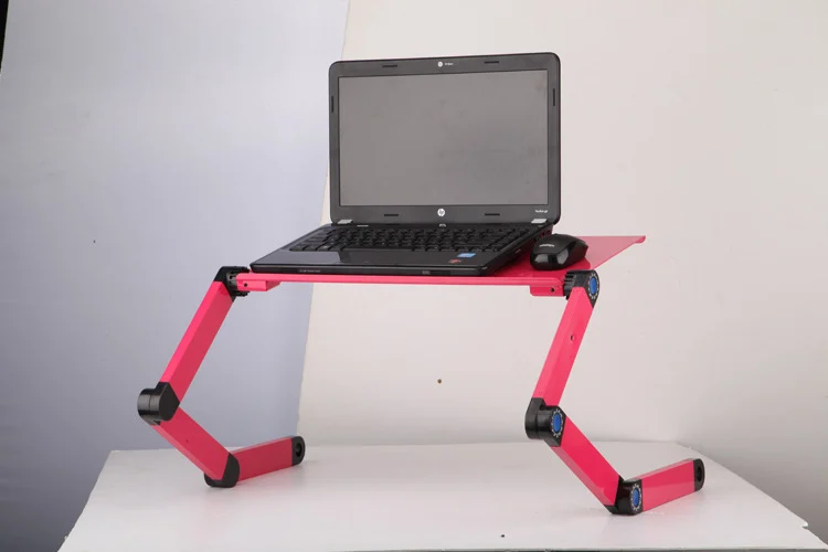 Laptop Table Stand with Adjustable Folding Ergonomic - Image 3