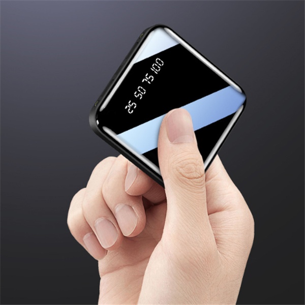 Mini Power Bank 20000 MAh Portable Mirror Digital - Image 6