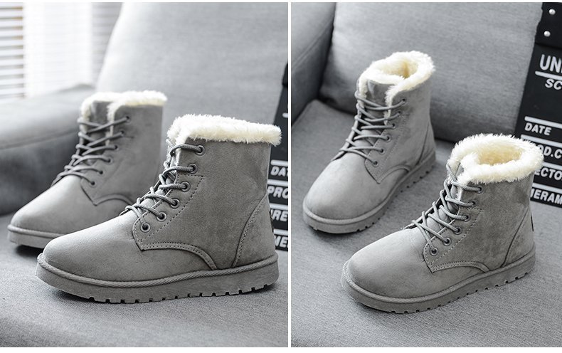 Snow Boot for Women Winter Shoes Heels Winter Boots - Image 2