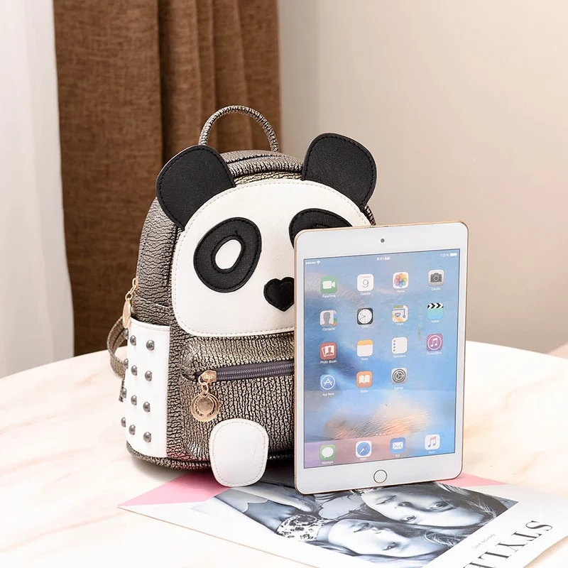 Cartoon Panda Backpack - Image 4
