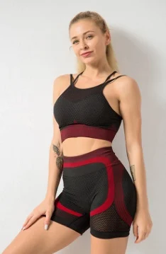2 PCS Set Yoga Sets Women Gym Clothes - Image 9