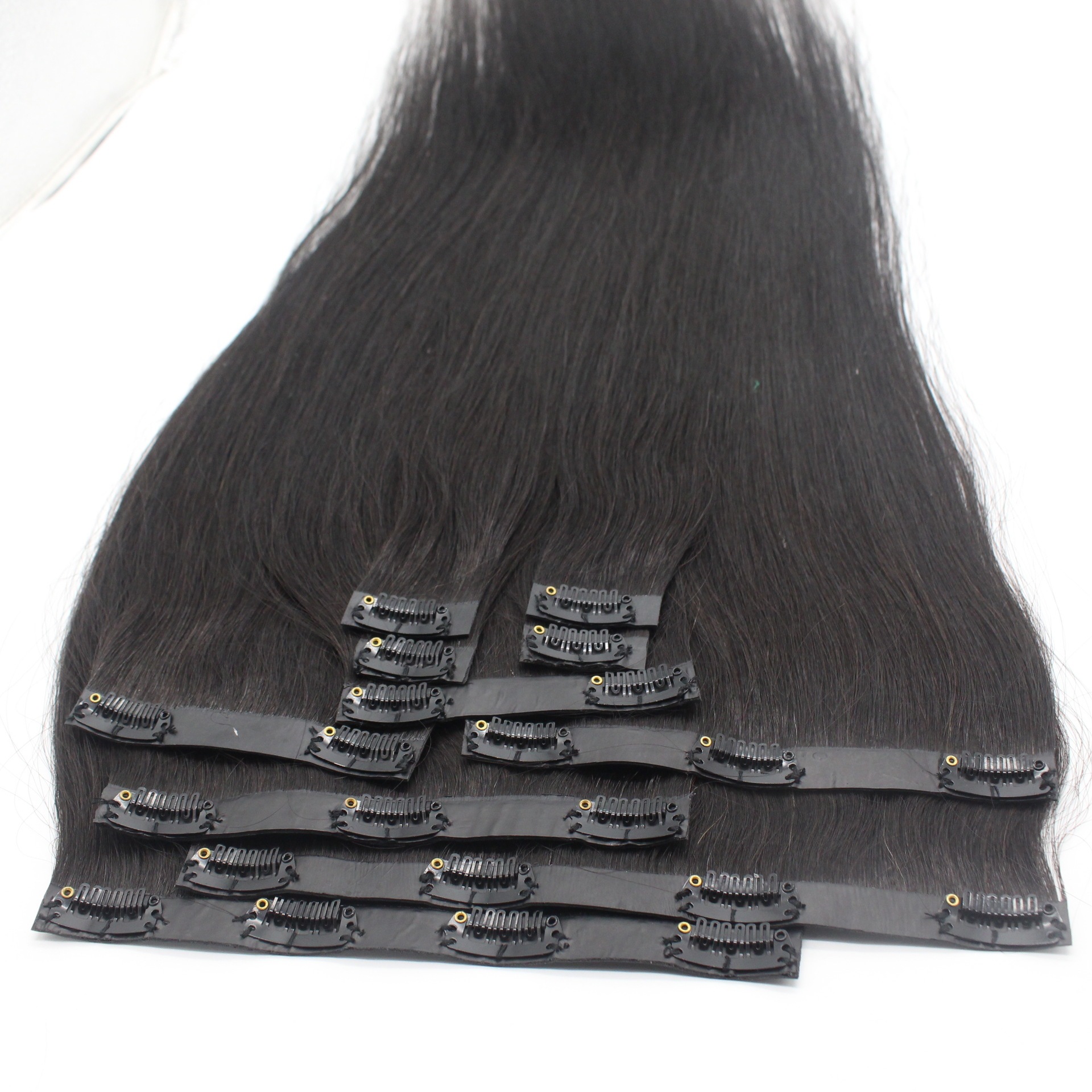 Clip Hair Clips in Human Hair Extension - Image 4