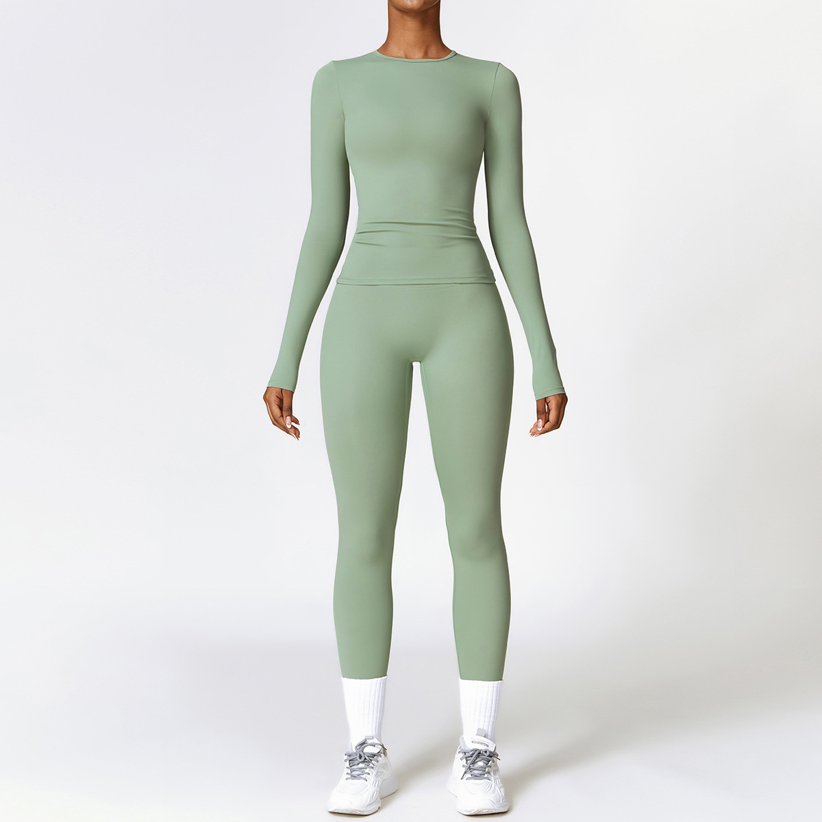 Tight-fitting Brushed Yoga Suit Quick-drying Fitness - Image 7