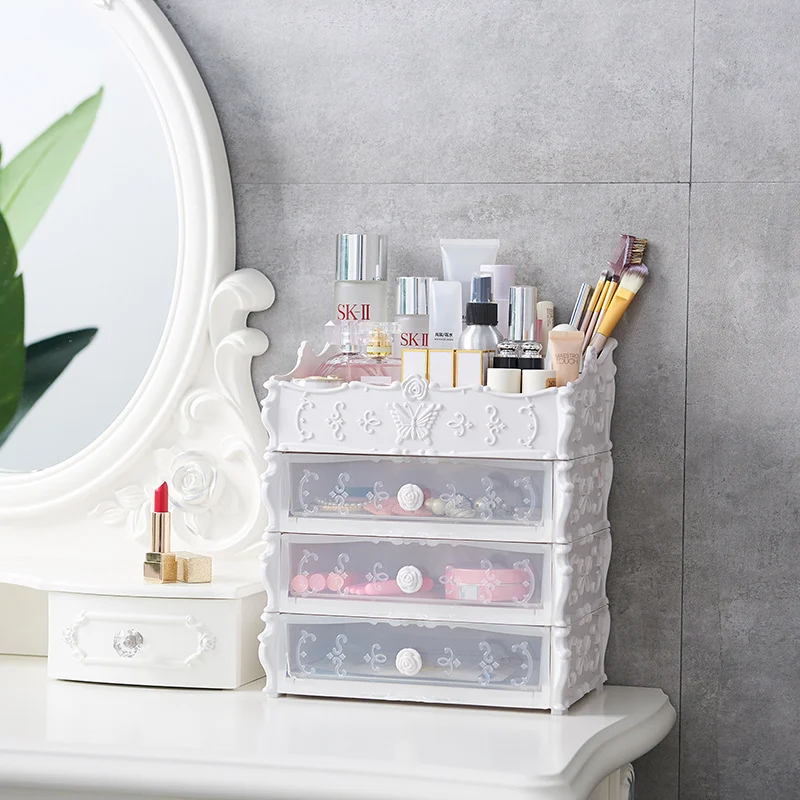Transparent Makeup Organizer Cosmetic Storage Box - Image 2