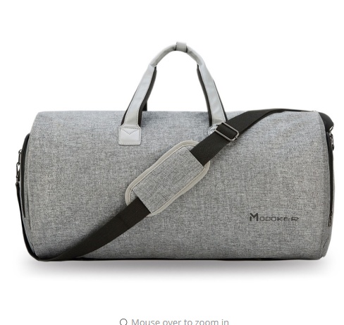 Travel Garment Bag with Shoulder Strap Duffel Bag Carry - Image 2