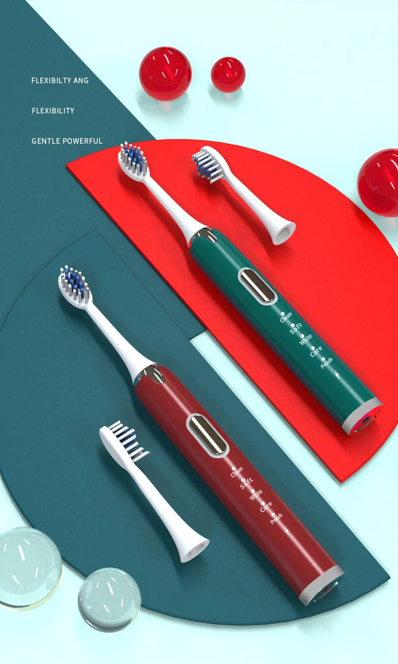 Ultrasonic Sonic Electric Toothbrush USB Rechargeable - Image 3