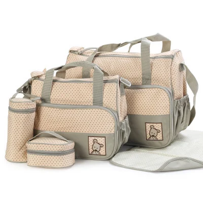 Baby Diaper Bag Suits for Mom Baby Bottle Holder Mother - Image 4