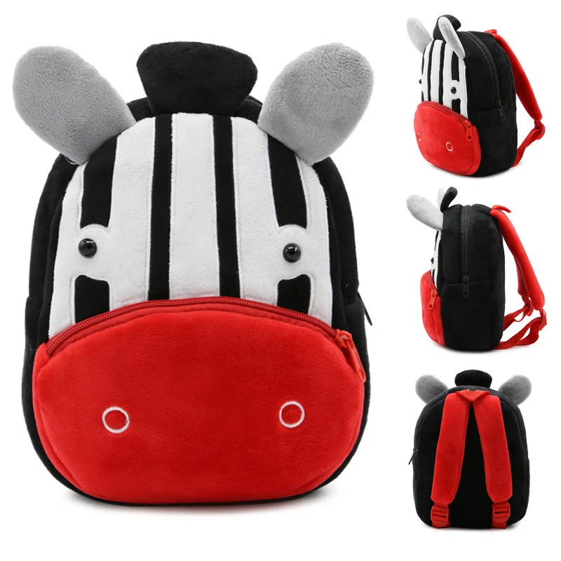 Kindergarten Small School Bag Animal Backpack - Image 3