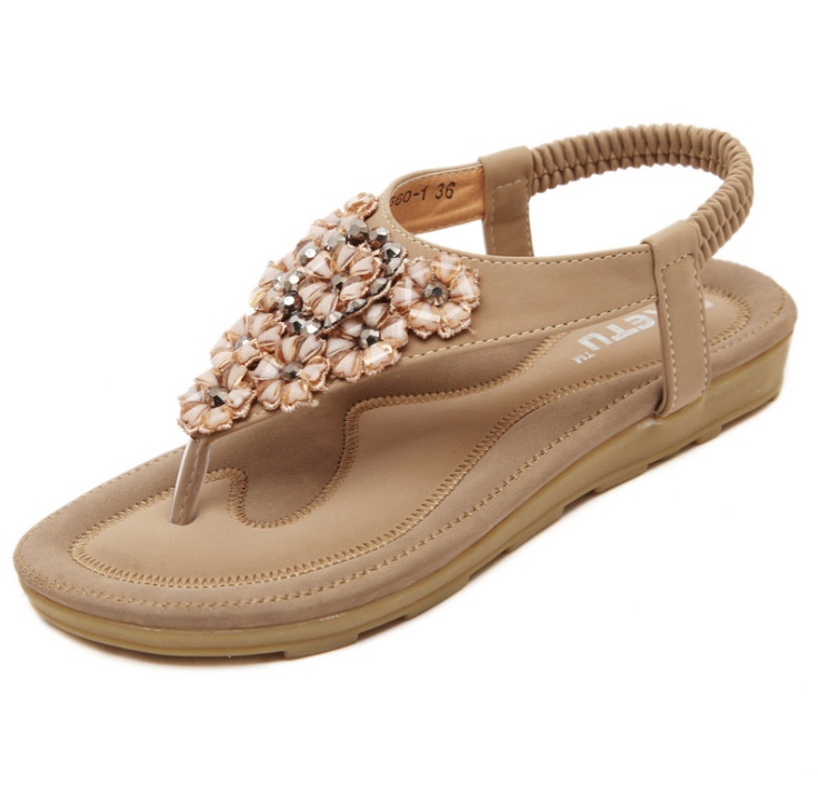 Women's Flip Flops Sandals Flat Summer Shoes Woman Plus - Image 3