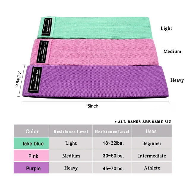 Resistance Band Elastic Hip Circle Fitness Squat - Image 8